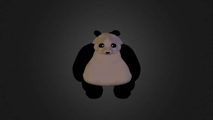 BIG FAT PANDA 3D Model