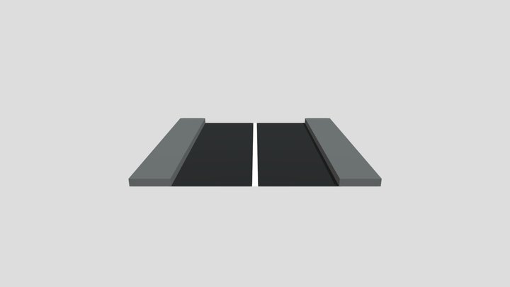 StraightRoad 3D Model