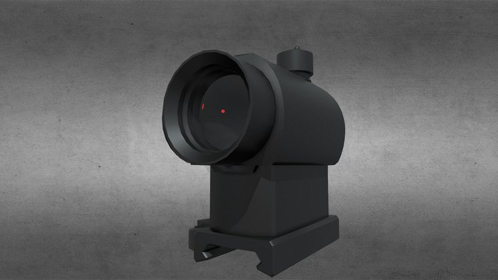 Sight Red Dot 3D Model