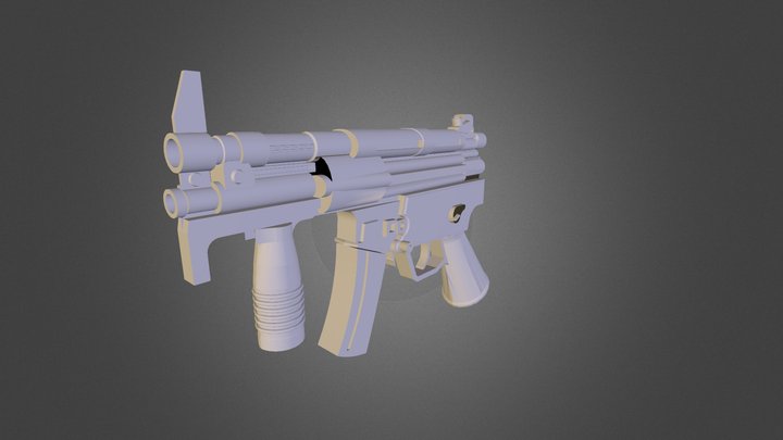 MP5k 3D Model