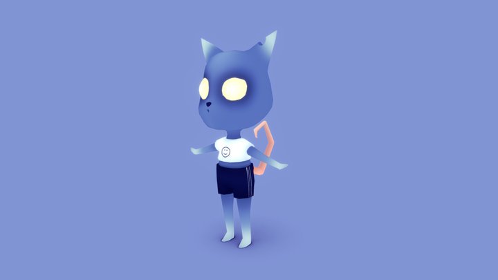 Little Rat 3D Model