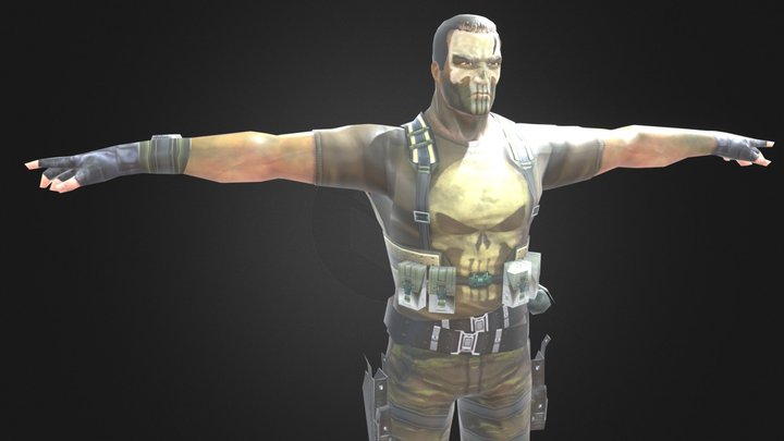 ThePunisher2005 - Frank Castle (Jungle) – Modèle 3D gratuit STL