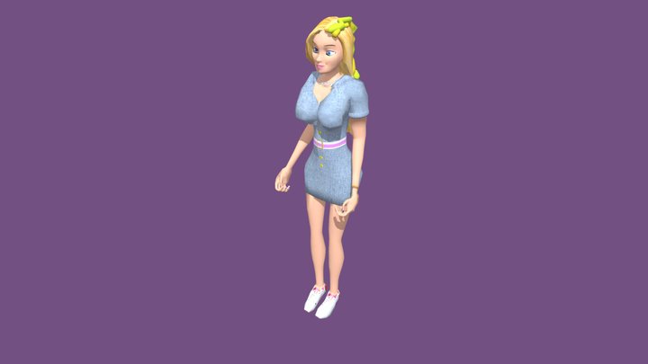 Barbie Roberts V3 2023 "Criado por LUISJOGOS" 3D Model