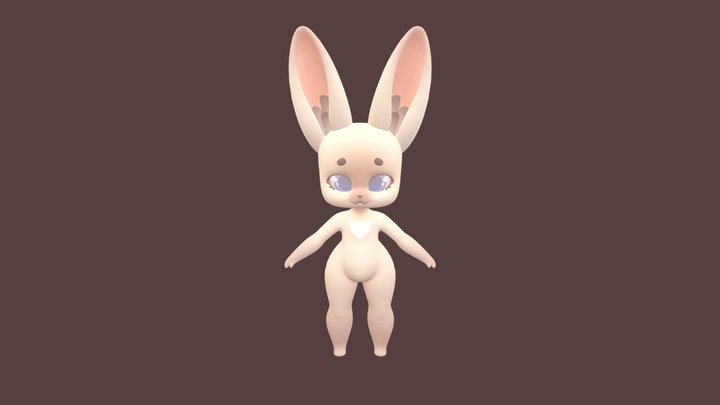 Coffee Rabbit 3D Model