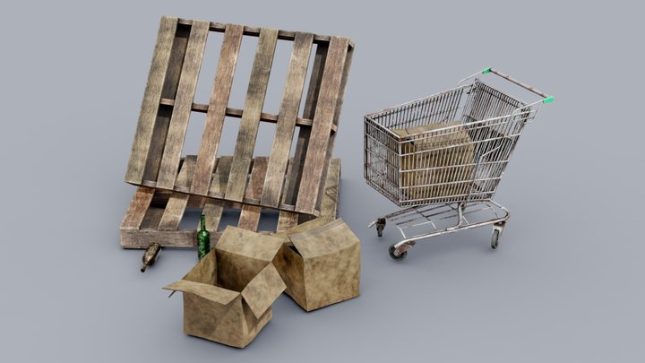 Trash 3D Model