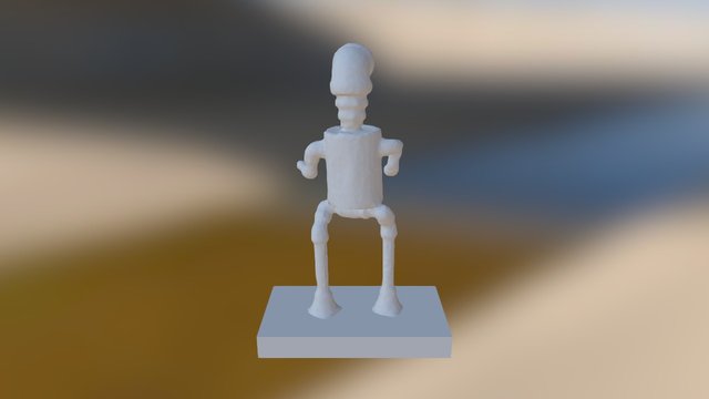 "Pipeman" 3D Model