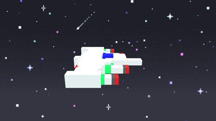 ship_vox 3D Model
