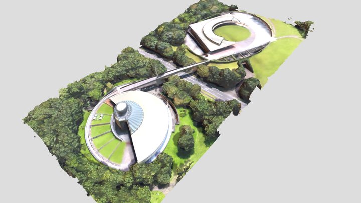 上野原縄文の森と鹿児島県立埋蔵文化財センター 3D Model