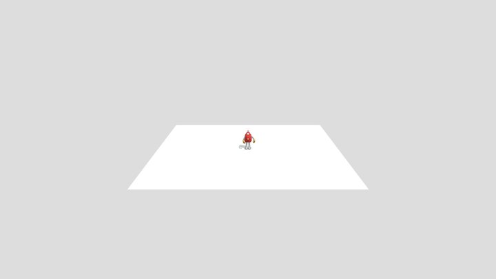 Ganbare!! Robocon 小路寶 Siu Lo Po Robot 3D Model