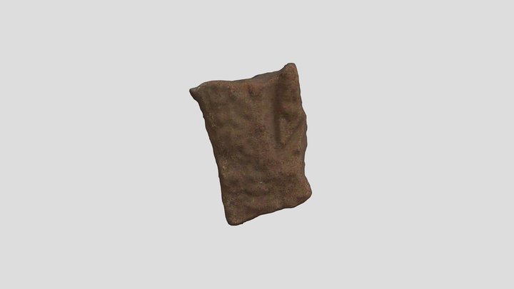 Placa 2 gravuras rupestres - Pedra do Dioguinho 3D Model