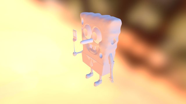 spongebob 3D Model