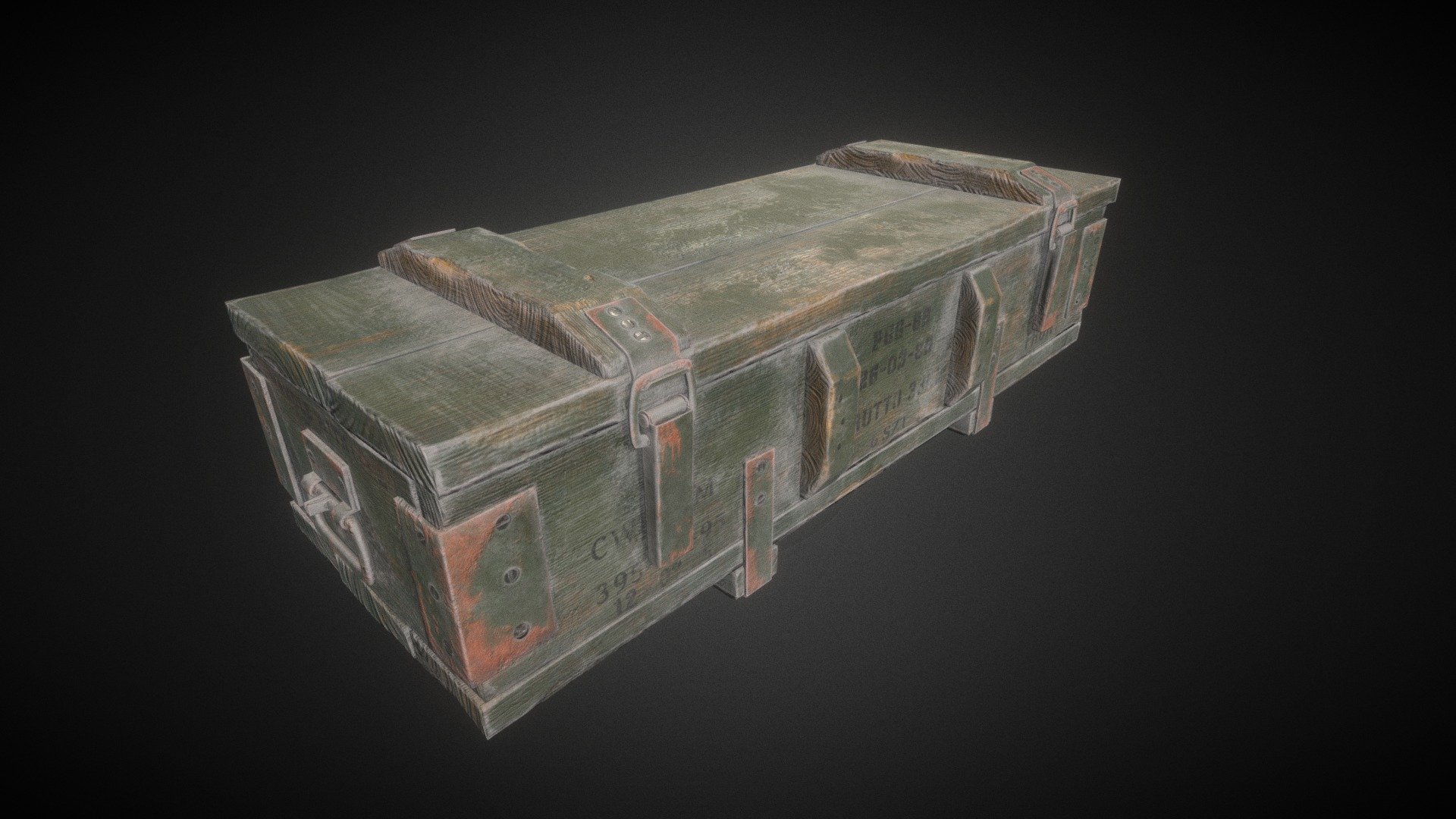 Military Wooden Box - Buy Royalty Free 3D model by paburoviii [5564d70 ...