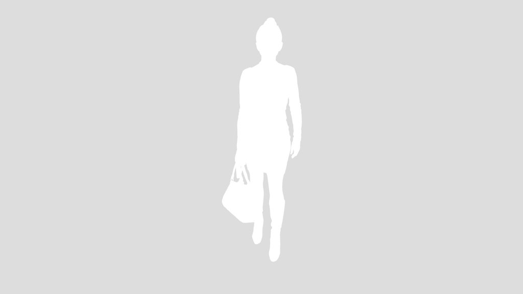 Young Woman Walking