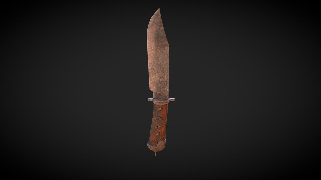 Knife - 3D model by helsssoo [5565b81] - Sketchfab