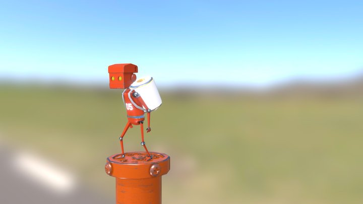 à la manière de Goro Fujita / Robin Villier 3D Model