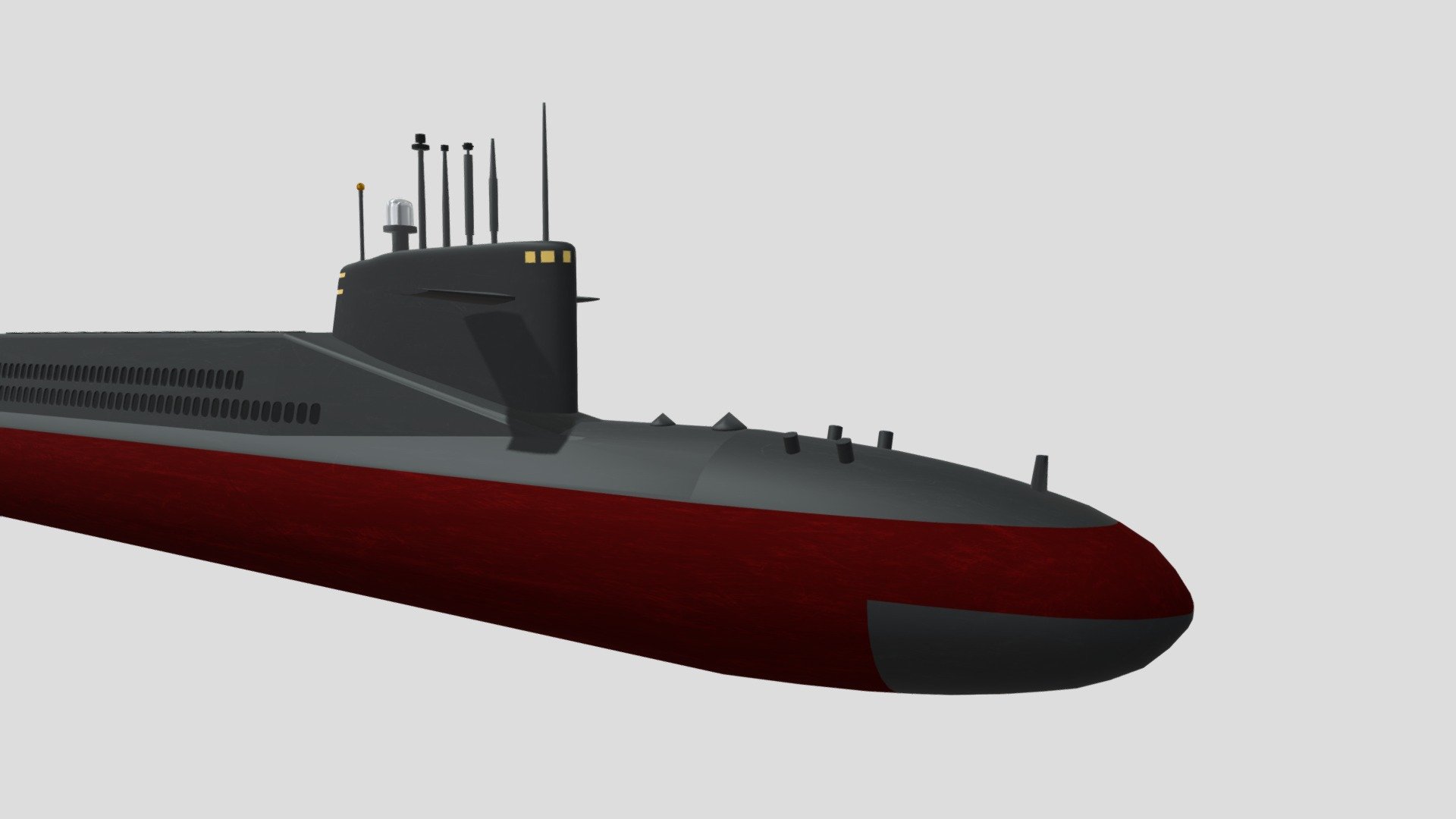 Type 096 Submarine Download Free 3D model by Art Blender (ArtBlender) [5568076] Sketchfab