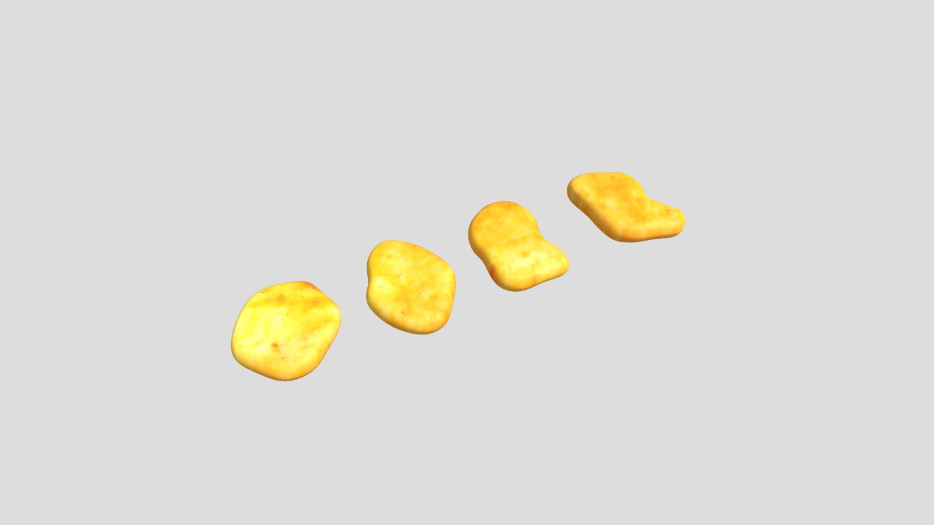 Chicken Nuggets - Buy Royalty Free 3D model by Ed+ (@EDplus) [5568a25 ...