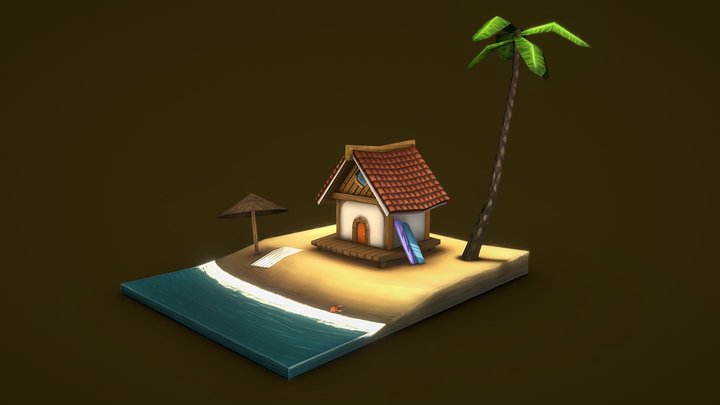 [Texturing Challenge] Summer Cottage