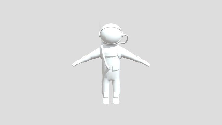 Astronaut 3D Model