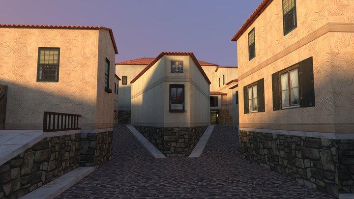 Cs_Italy with real light 3D Model
