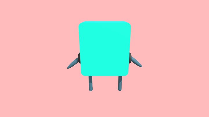 BMO Robot 3D Model