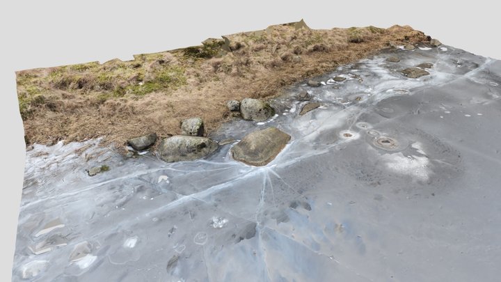 2026.02.09 norway ganddal frozen lake 3D Model