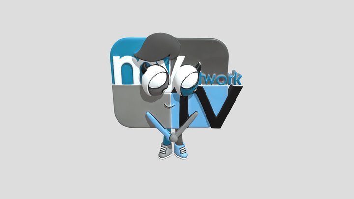 An anthropomorphic MyTV network mascot