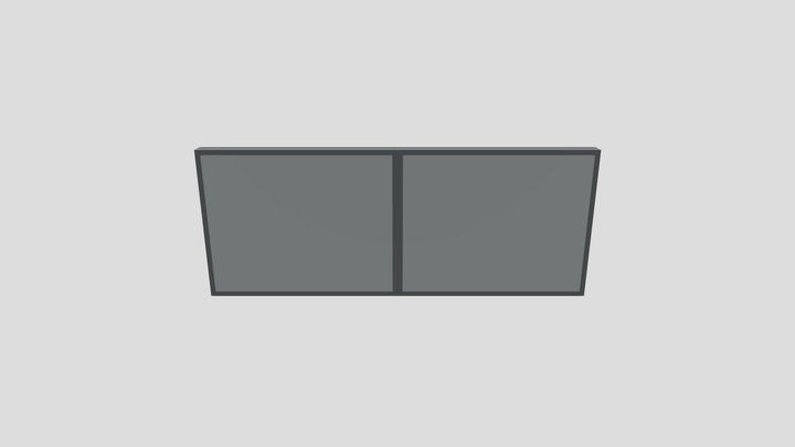 Door 100 Gate 3D Model