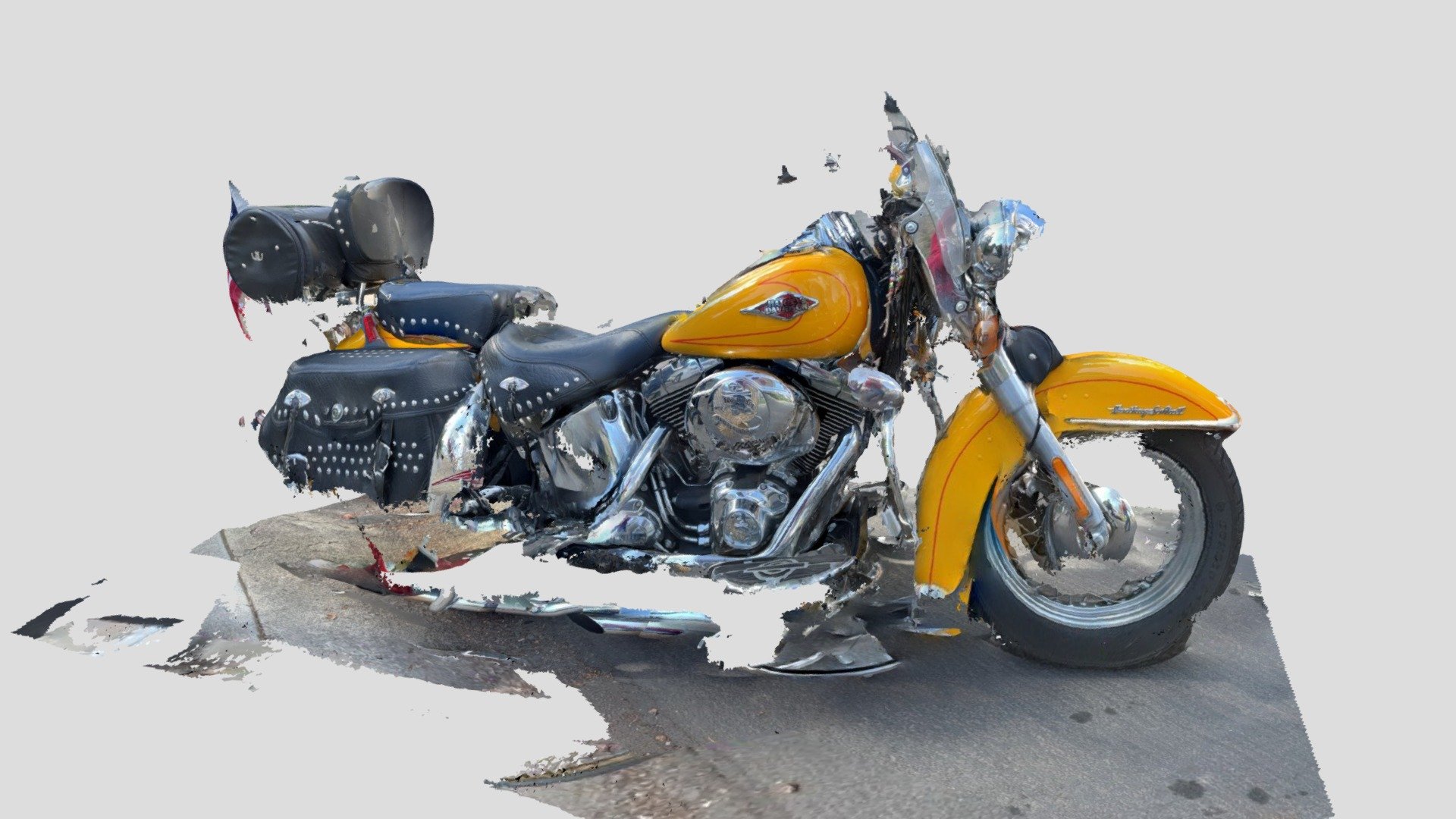 Harley Davidson Heritage (3DScannerApp)