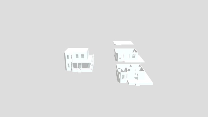 Casa - Avaliação 1 3D Model