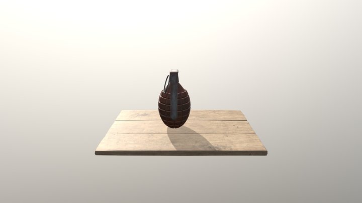 HAND GRENADE 3D Model