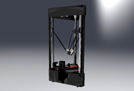 Ares All-in-one 3D Printer 3D Model
