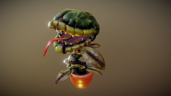 Pflanze 3D Model