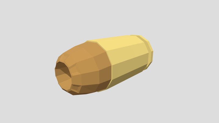 380 ACP JHP 3D Model