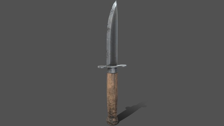 Knife 3D Model