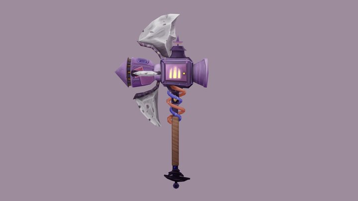 WeaponCraft Furnace-Rocket-Hammer 3D Model