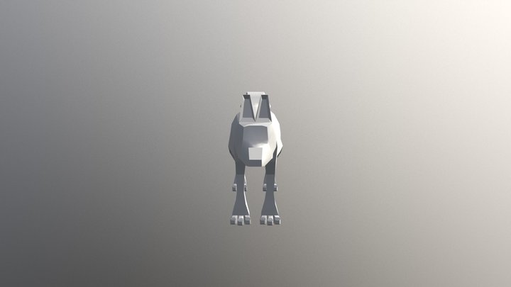 Wolf creature 3D Model