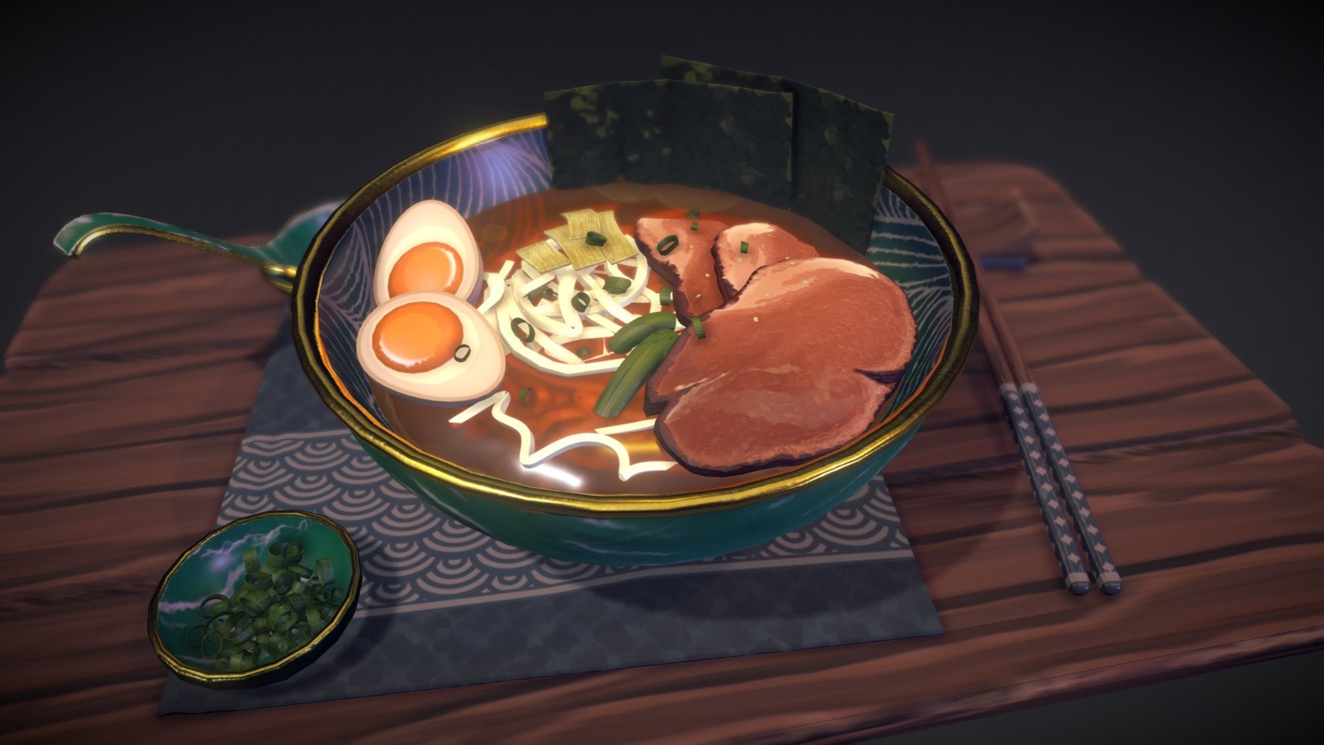 Ramen - Download Free 3D model by BobbyNofoot (@ian.steagall) [5571661