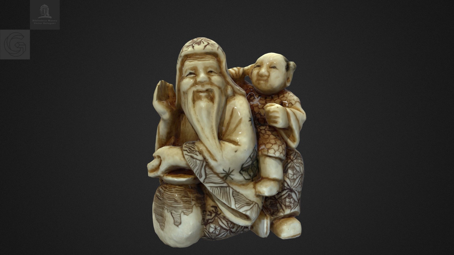 Netsuke, Biblioteca Museu Víctor Balaguer
