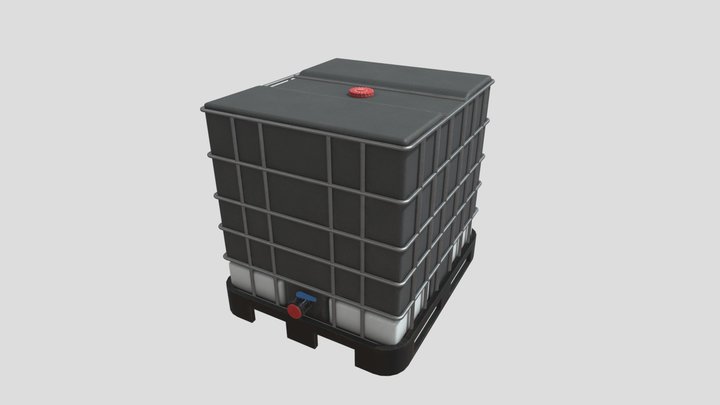 IBC Tank 3D Model