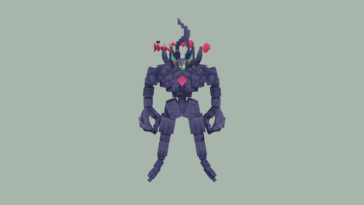 Grimmsnarl gigantamax cobblemon 3D Model