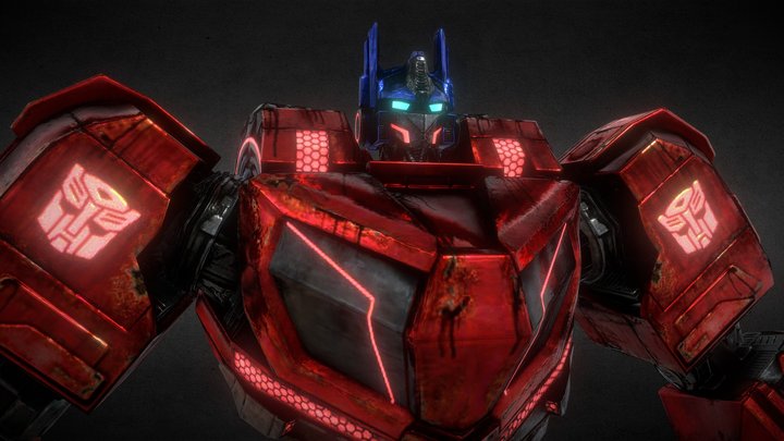 War for Cybertron: Optimus Prime 3D Model