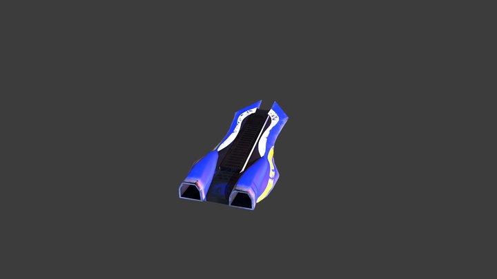 Blue Star II 3D Model