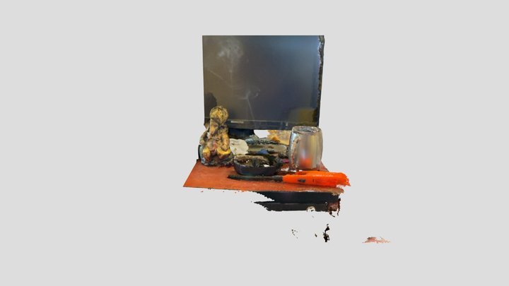 Desk 3D Model