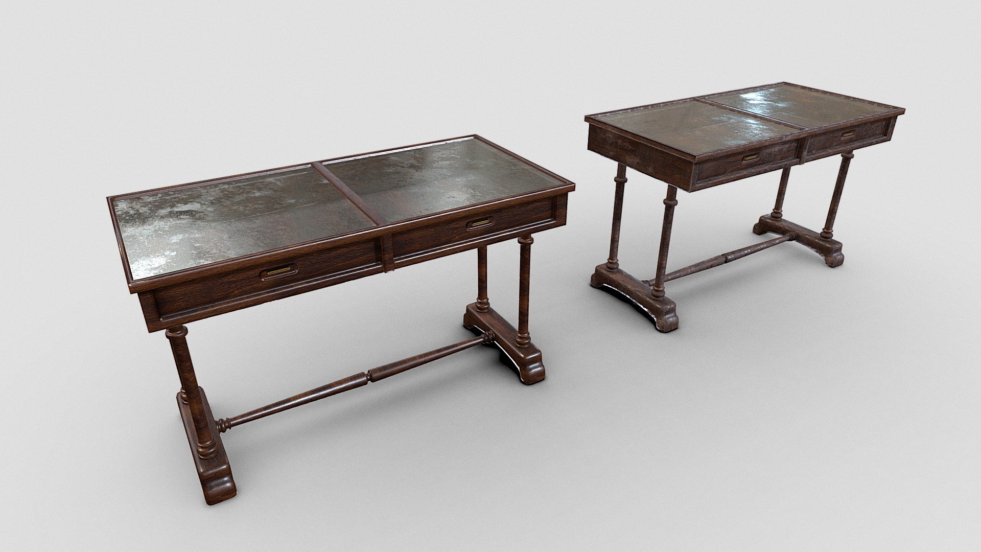 Victorian display desks - Buy Royalty Free 3D model by Sousinho ...