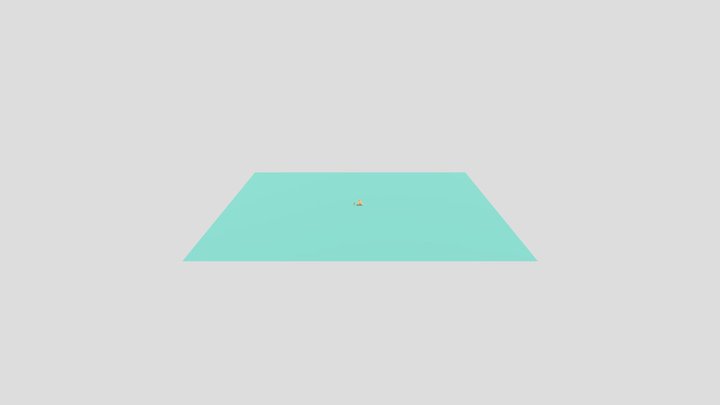 low poly tank 3D Model