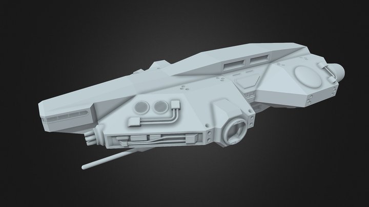 Starship "21163" 3D Model