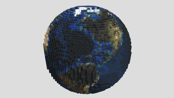 Voxel Museum: A Voxel Earth 3D Model
