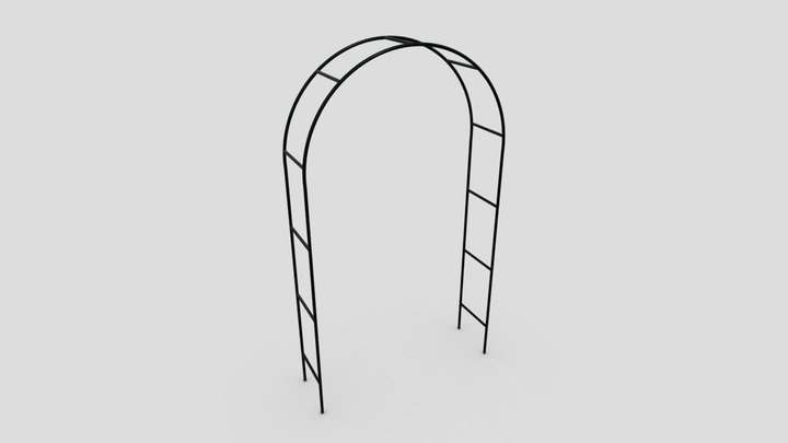 CC0 - Rose Arch – Modello 3D gratuito STL