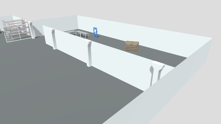 Production area 3D Model